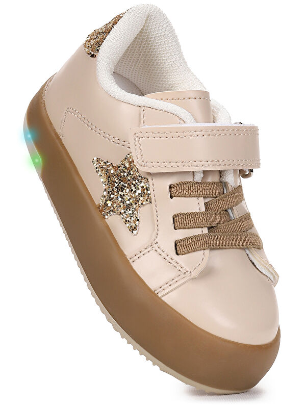 Rena Günlük Cırtlı Işıklı Kız Bebek Spor Ayakkabı - Görsel 2