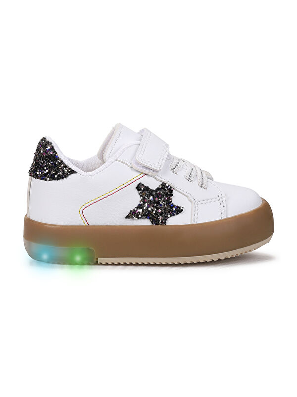 Rena Günlük Cırtlı Işıklı Kız Bebek Spor Ayakkabı - Görsel 4