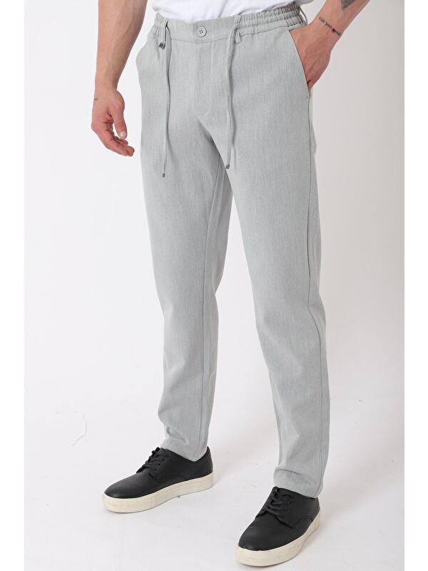 Stilkombin Bel Lastikli Spor En Boy Jogger Pantolon CPT-4_0400