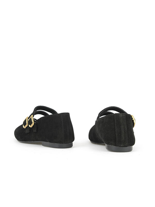 Ziya Ayakkabi Kahverengi Ziya Ayakkabi Hakiki Kadın Deri Babet 153111Z4083