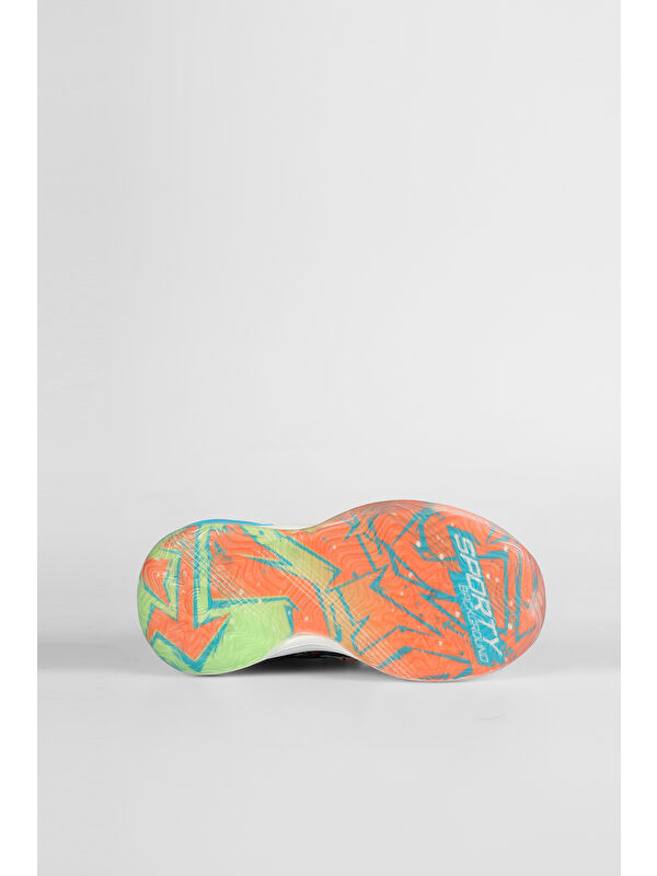 Universe Baskılı Erkek Çocuk Yeşil Sneaker - Görsel 7