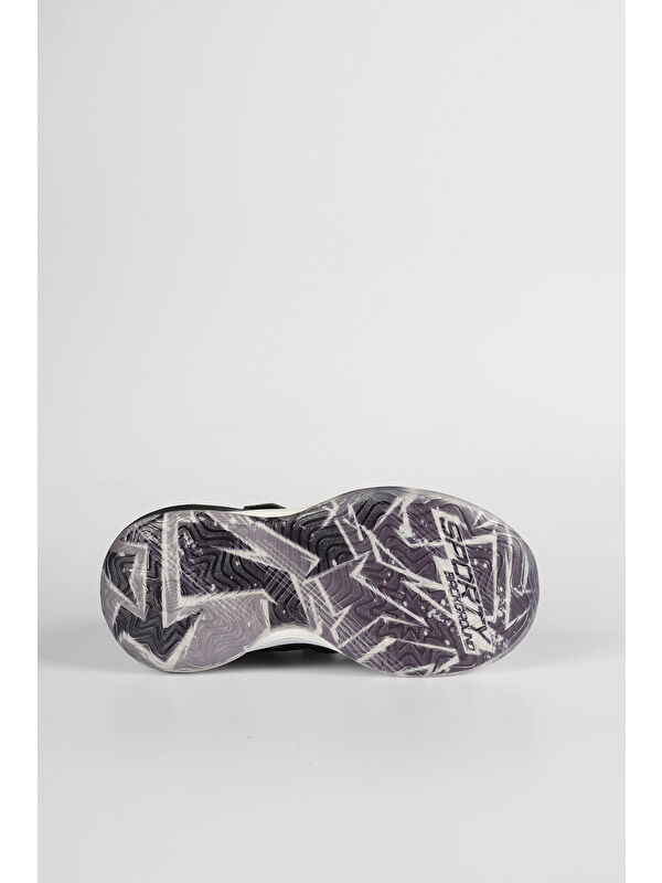 Universe Baskılı Erkek Çocuk Siyah Sneaker - Görsel 7