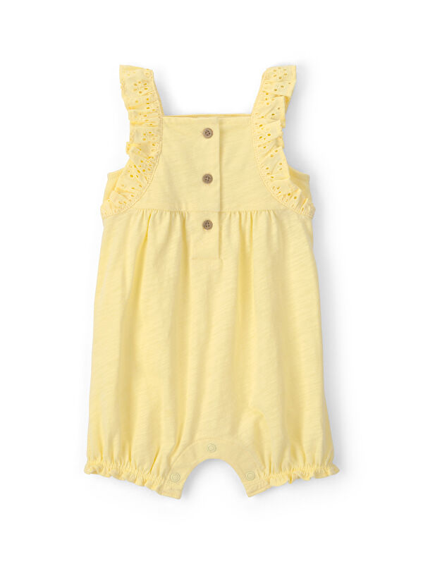 Carter's Kız Bebek Kısa Tulum 3 Ay-24 Ay Sarı