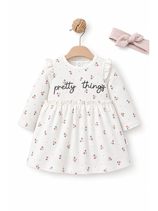 BabyCosy Organic  Bebek Elbise %100 Organic Pamuk Yenidoğan Serisi-CSY3088