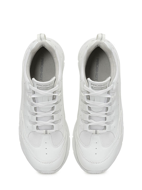 WENDY W 5FX Beyaz Kadın Sneaker - Görsel 5