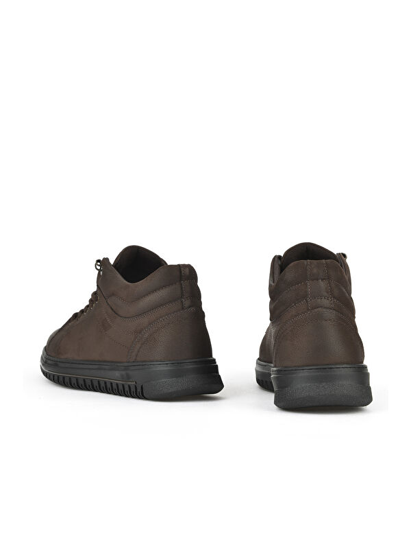 Erkek Hakiki Deri Bot 1531040ZK21022 Kahve - Görsel 4