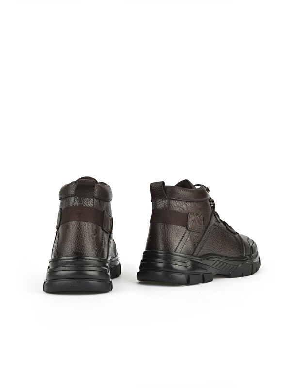 Erkek Hakiki Deri Bot 1531040ZK2311 Kahve - Görsel 4