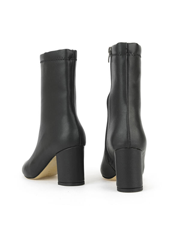 Kadın Topuklu Bot 1531044Z4006 Siyah - Görsel 4