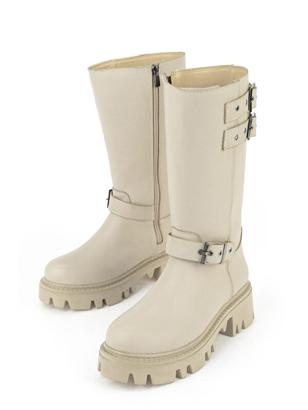 Kadın Cizme 1531044Z4003 Bej - Görsel 6