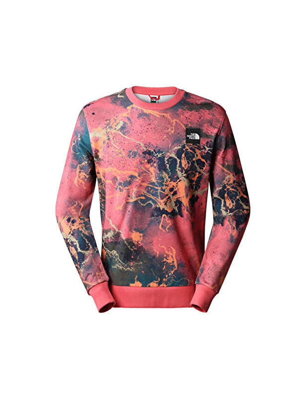 The North Face M Summer Logo Crew Erkek Günlük Sweatshirts NF0A8238IOC1 Renkli