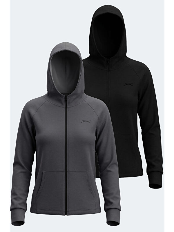 SLAZENGER VASCO 2 Lİ SET Kadın Sweatshırt