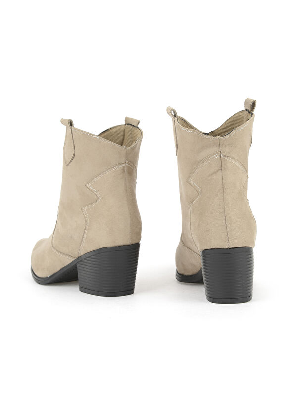 Kadın Kovboy Bot 1531044Z4005 Vizon - Görsel 4