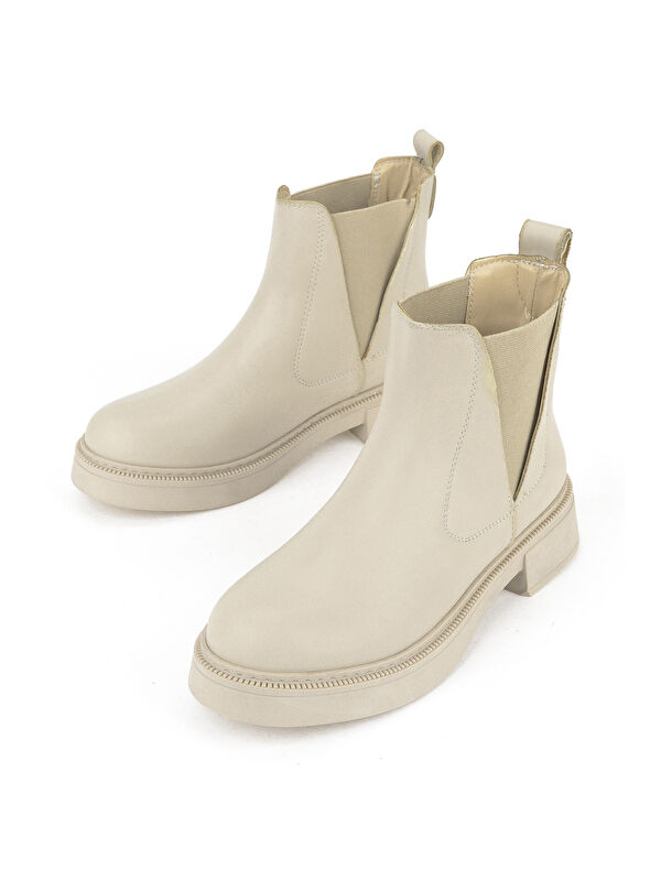 Kadın Bot 1531044Z4008 Bej - Görsel 6