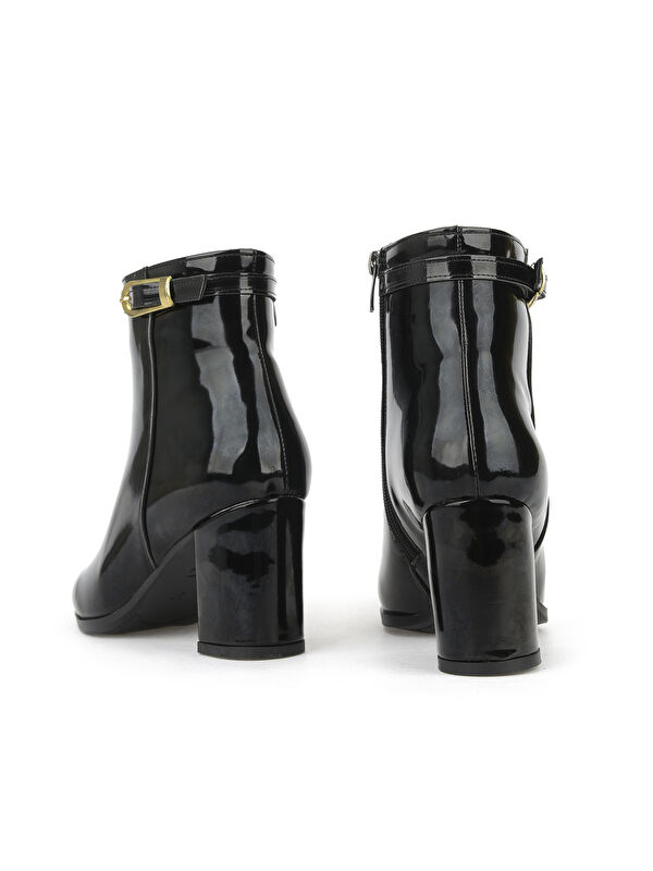 Kadın Topuklu Bot 1531044Z4010 Siyah - Görsel 4