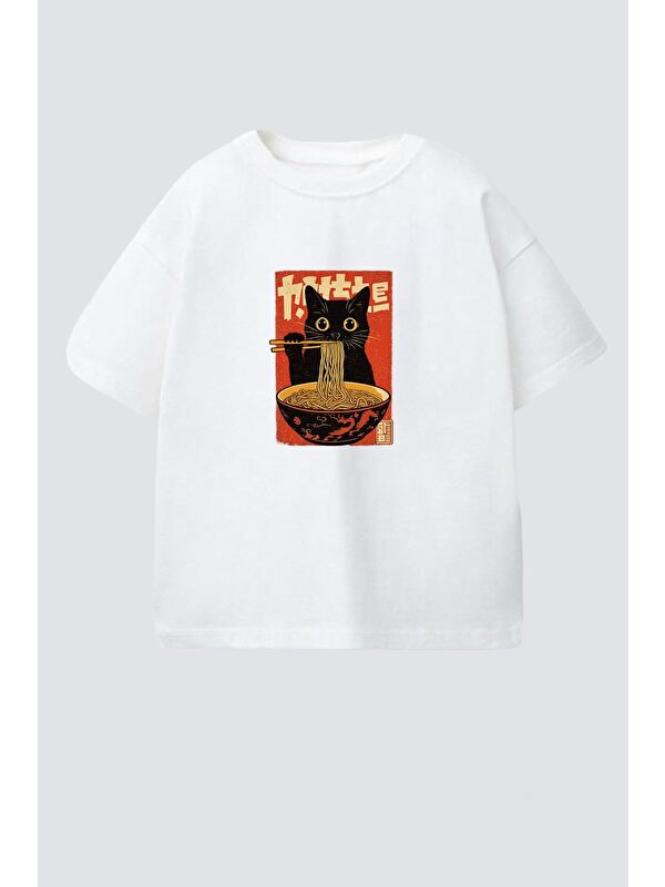 Monila Erkek Çocuk Pamuklu Bisiklet Yaka Baskılı T-Shirt