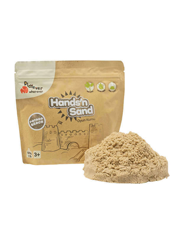 Playever Hands'n Sand Doğal Kinetik Kum 500gr - Naturel
