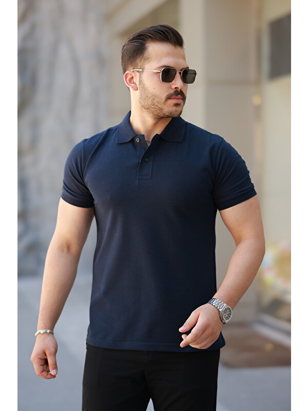 COMBINE Erkek Basic Kısa Kol Laci Polo Yaka Tişört