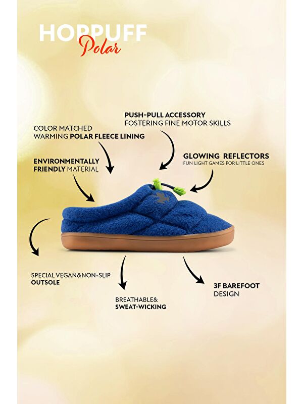 Hoppuff Polar Saks Barefoot Çocuk Ayakkabı - Görsel 3