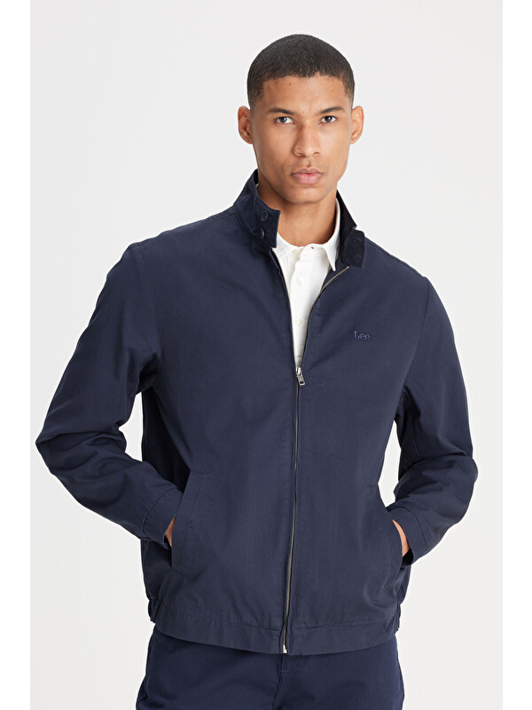 Lee Regular Fit %100 Pamuk Lacivert Ceket