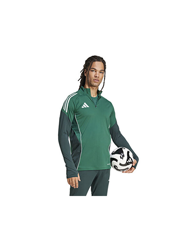Adidas Tiro25C Tr Top Erkek Futbol Antrenman Uzun Kollu Tişört JI8938 Renkli