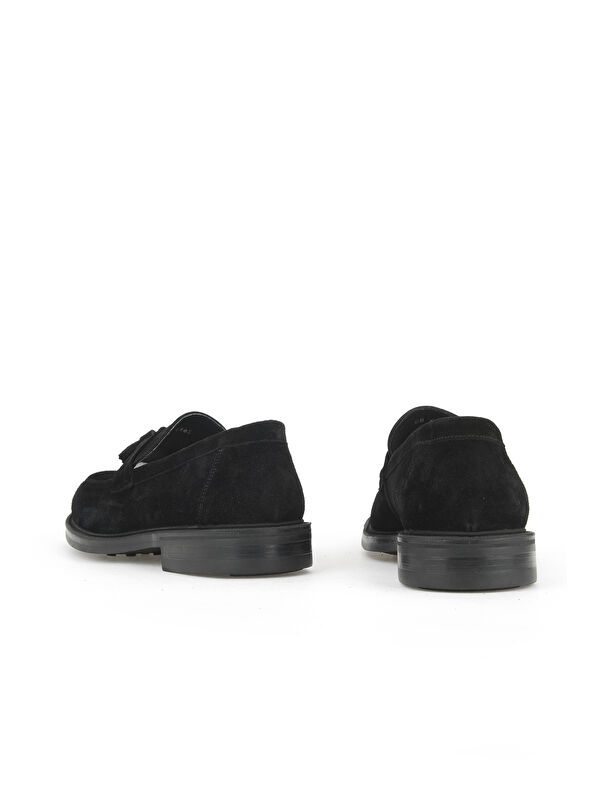 Erkek Hakiki Deri Ayakkabı 153986Z4162 Siyah - Görsel 4