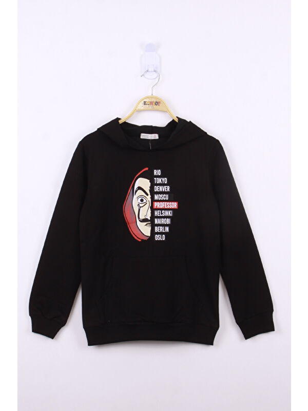 Toontoykids Erkek Çocuk La Casa Baskılı Sweatshirt