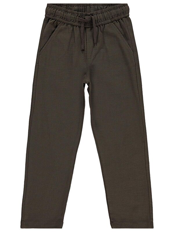 Civil Boys Flamlı Chino 10-13 Yaş Pantolon - Kahverengi