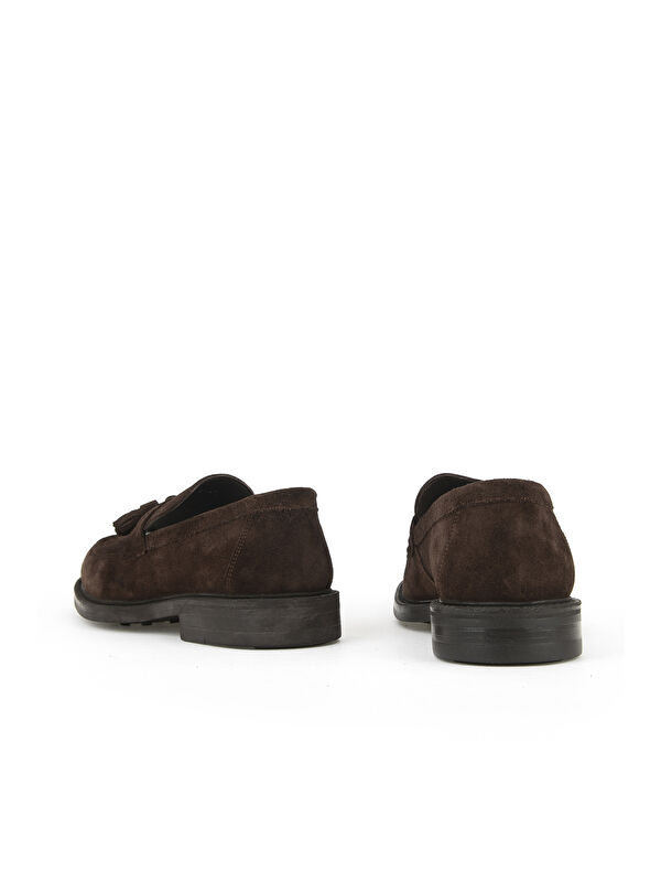 Erkek Hakiki Deri Ayakkabı 153986Z4162 Kahve - Görsel 4