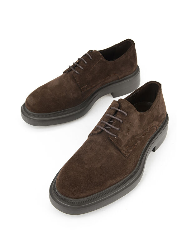 Erkek Hakiki Deri Ayakkabı 153986Z4326 Kahve - Görsel 6