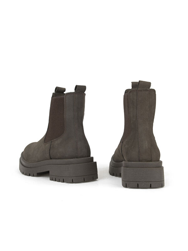 Kadın Hakiki Deri Bot 153359Z3102 Kahve - Görsel 4