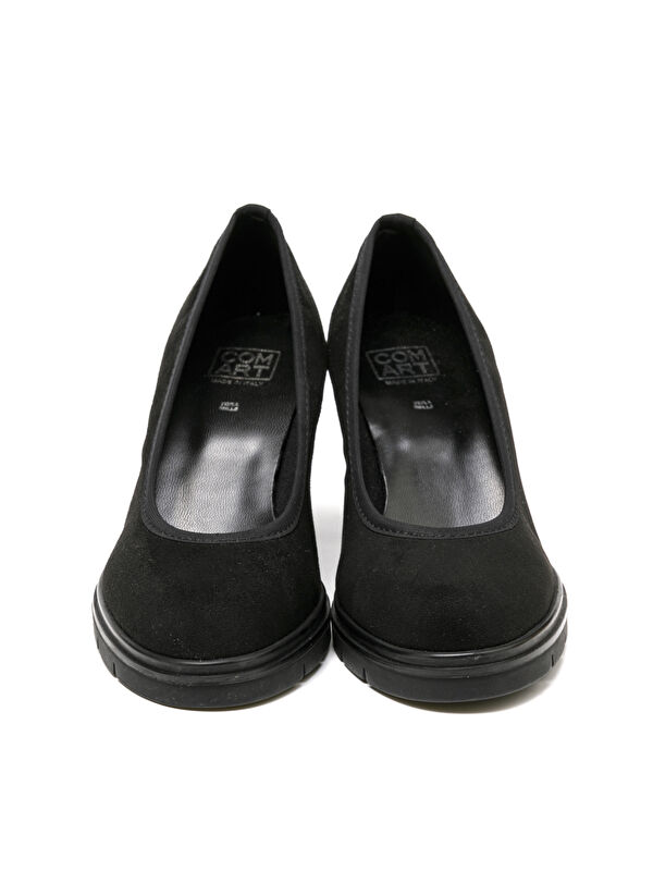Comart Siyah Comart Stiletto 3700 Kadın Topuklu 483700 Camoscio Nero