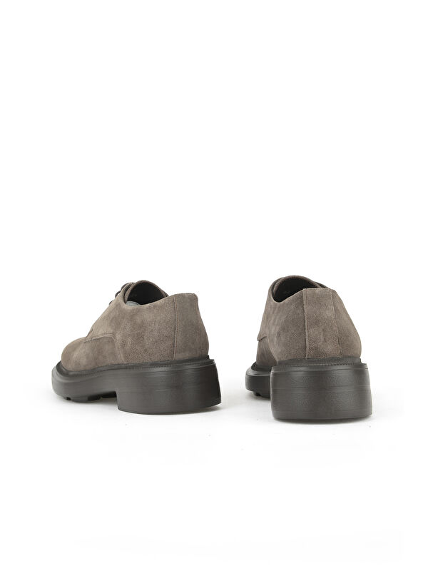 Erkek Hakiki Deri Ayakkabı 153986Z4326 Vizon - Görsel 4