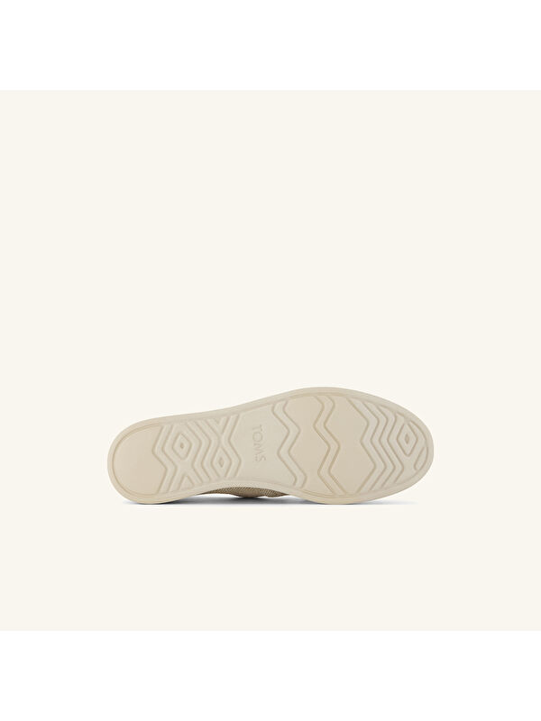 Toms Ekru Toms Espadril Alpargata Kadın 10023035 PLUS Champagne Glimmer Slub Canvas