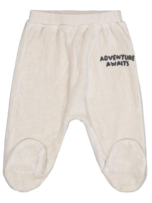 Civil Baby Adventure Awaıts Nakışlı 1-9 Ay Tek Alt Bebe