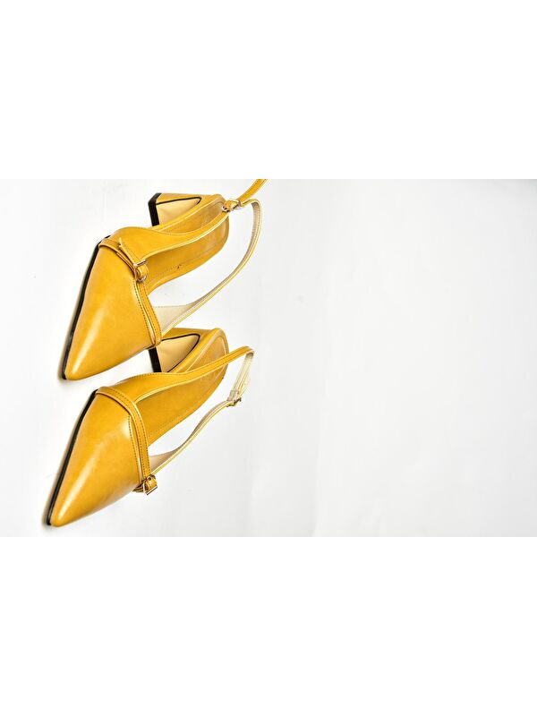 Hardal Kadın Topuklu Ayakkabı U6540787 - Görsel 6