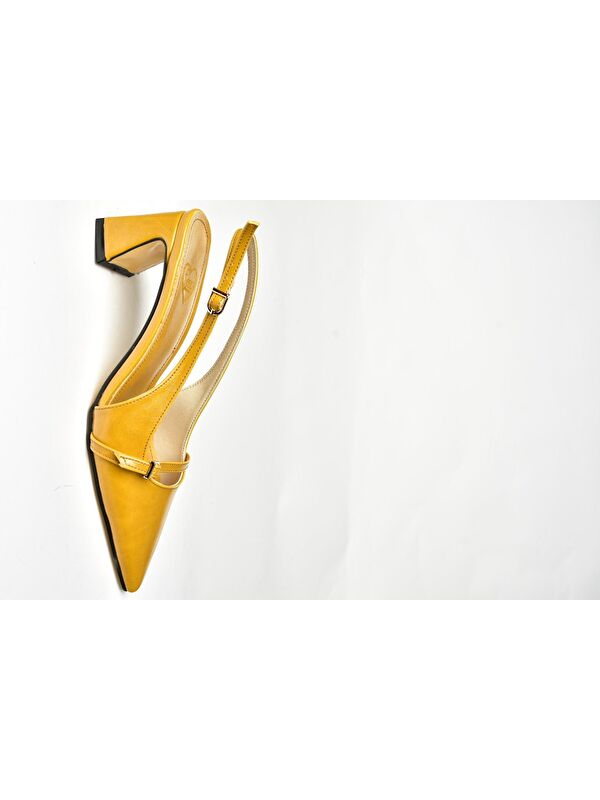 Hardal Kadın Topuklu Ayakkabı U6540787 - Görsel 8