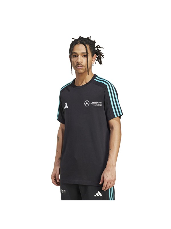 Adidas Mer Dna M Erkek Siyah Yuvarlak Yaka Spor Tişört