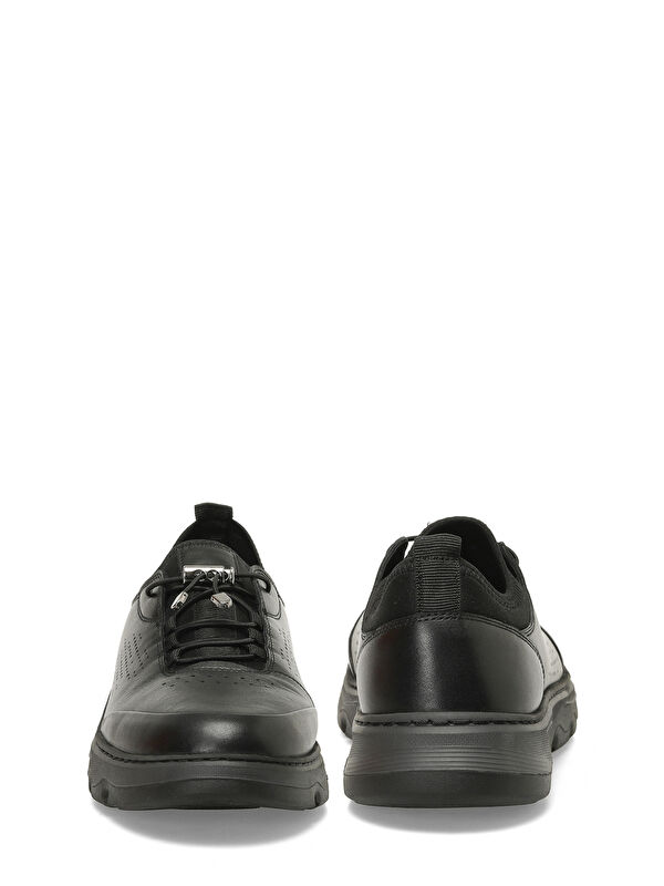 108075.M 5FX Siyah Erkek Comfort Ayakkabı - Görsel 6