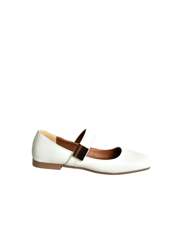 Fox Shoes Sarı Fox Shoes Babet Kadın
