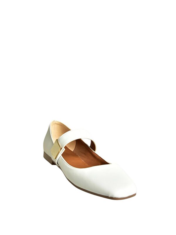 Fox Shoes Sarı Fox Shoes Babet Kadın