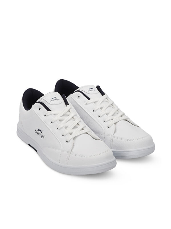 ALBERT I Erkek Günlük Ayakkabı Beyaz / Lacivert - Görsel 3