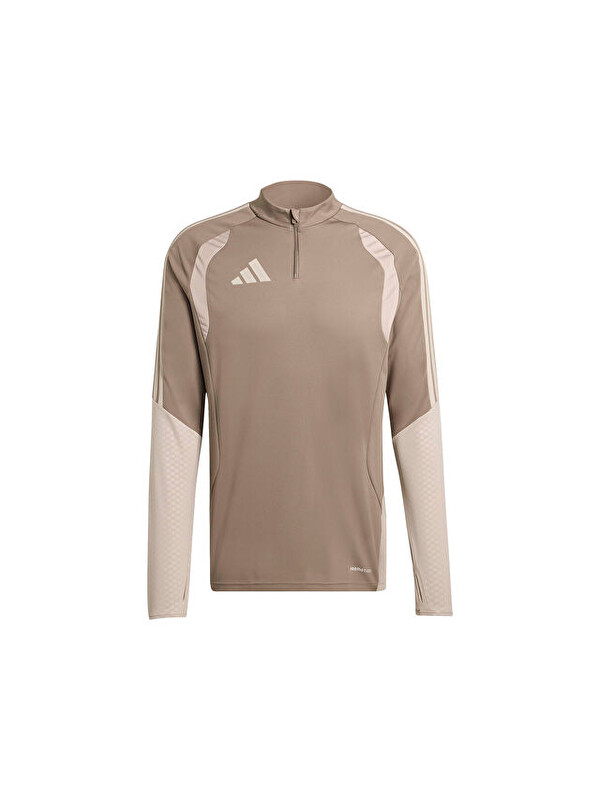 Adidas Tiro 26 Competition Top Erkek Futbol Antrenman Uzun Kollu Tişört KE9222 Kahverengi