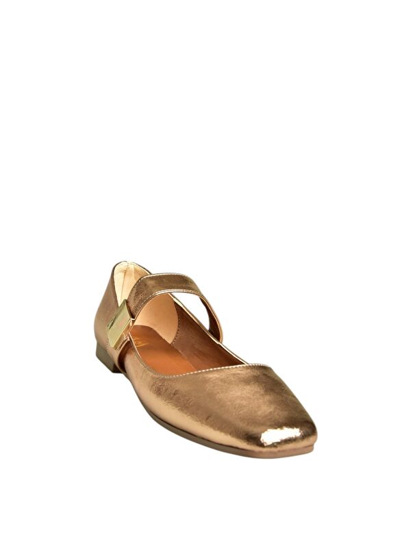 Fox Shoes Sarı Fox Shoes Babet Kadın