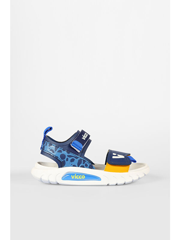 Dekan Hafif Erkek Çocuk Lacivert Sandalet - Görsel 4