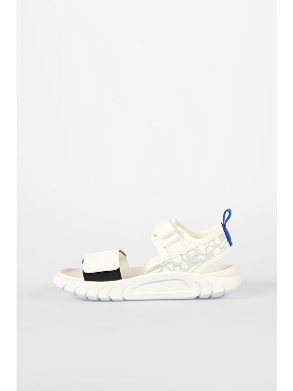 Dekan Hafif Erkek Çocuk Beyaz Sandalet - Görsel 3