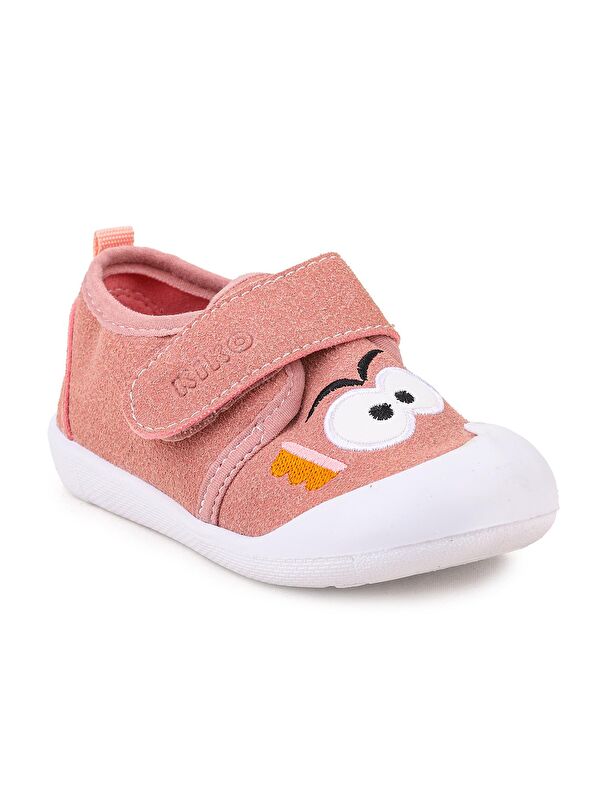 Cookie Cırtlı Kız Bebek İlk Adım Panduf Ayakkabı - Görsel 5