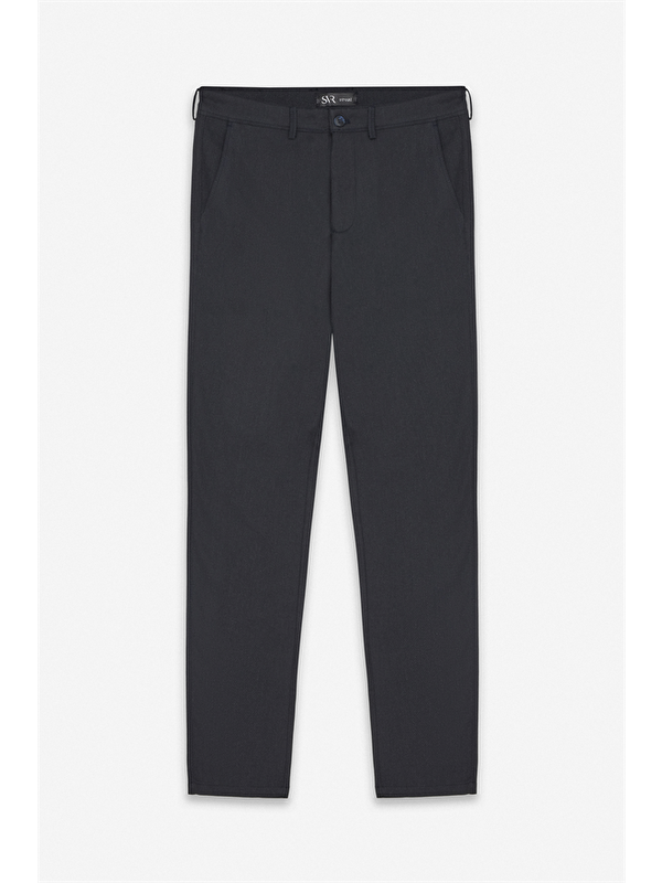 Süvari Lacivert Slim Klasik Pantolon