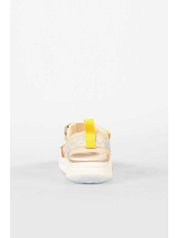 Dekan Hafif Unisex Çocuk Bej Sandalet - Görsel 4