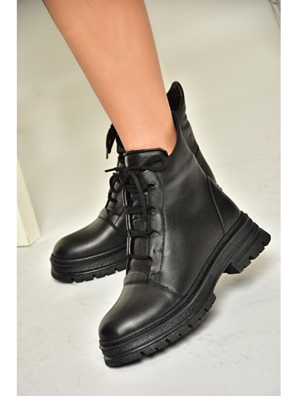 T5551029 Siyah Kadın Bot - Görsel 3