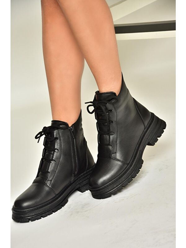 T5551029 Siyah Kadın Bot - Görsel 4